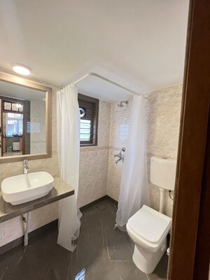 Bathroom in 2.5 BHK Apartment at Bandra West – for Rent