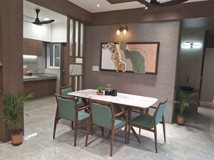 Dining Room in 4 BHK Apartment at Darshanam Spinel Stone, Gotri – for Sale