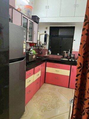 Kitchen in 1 BHK Apartment at Sai Darshan Ghansoli, Ghansoli – for Rent