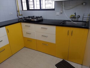 Kitchen in 3 BHK Apartment at Karve Nagar – for Rent