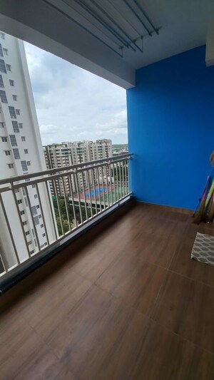 Balcony in 3 BHK Apartment at My Home Tarkshya, Kokapet – for Rent