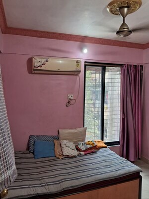 Bedroom in 1 BHK Apartment at Omkar Society Ghansoli, Ghansoli – for Rent