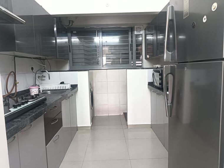 Kitchen, goel-ganga-constella 3 Bedroom 1224 Sq.Ft. Apartment In Kharadi Pune 10640706