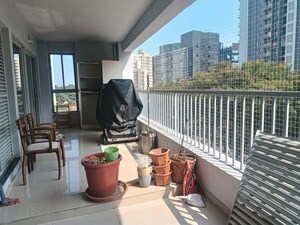 Balcony in 3 BHK Apartment at Goel Ganga Constella, Kharadi – for Sale