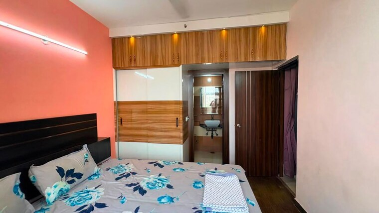 Bedroom, mahagun-mywoods 2.5 Bedroom 1090 Sq.Ft. Apartment In Sector 16c Greater Noida Greater Noida 10640703