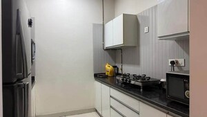 Kitchen in 2 BHK Apartment at Omkar Ananta, Goregaon East – for Rent