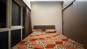 Bedroom in 2 BHK Apartment at Omkar Ananta, Goregaon East – for Rent