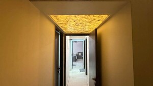 Building Lobby in 2 BHK Apartment at Omkar Ananta, Goregaon East – for Rent
