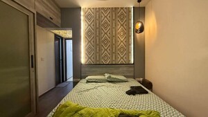 Bedroom in 2 BHK Apartment at Omkar Ananta, Goregaon East – for Rent