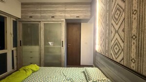 Bedroom in 2 BHK Apartment at Omkar Ananta, Goregaon East – for Rent