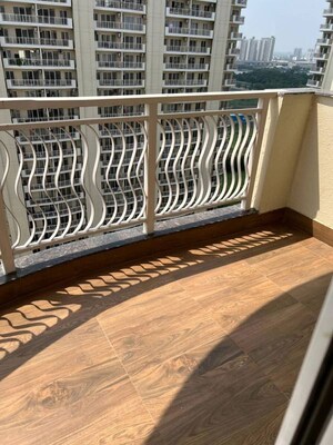 Balcony in 3 BHK Apartment at Ramprastha Skyz, Sector 37d – for Rent