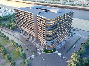  Office Space – Exterior View View at Sun Westbank, Navrangpura - for Rent