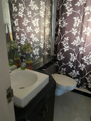 Bathroom in 2 BHK Apartment at Konark Eureka, Sainath Nagar – for Rent