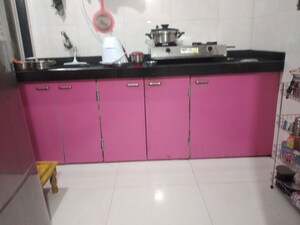 Kitchen in 1 BHK Apartment at Neelkanth Sparkle, Ghansoli – for Rent