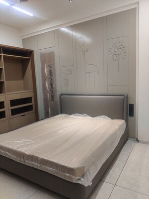 Bedroom in 4 BHK Apartment at Shree Aarna Sky Waves, Gotri – for Sale