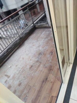 Balcony in 4 BHK Apartment at Shree Aarna Sky Waves, Gotri – for Sale