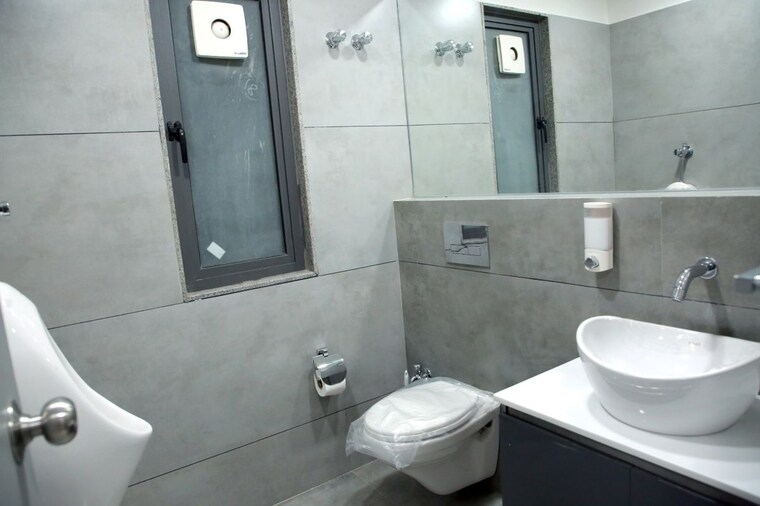 Bathroom, true-westgate Commercial Office Space 1655 Sq.Ft. In Makarba Ahmedabad 10640775