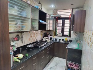 Kitchen in 2 BHK Builder Floor at Subhash Nagar – for Rent