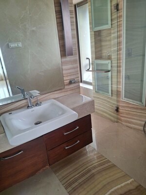 Bathroom in 3 BHK Apartment at Worli – for Rent