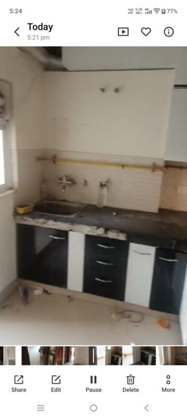 Kitchen, vvip-addresses 2 Bedroom 935 Sq.Ft. Apartment In Raj Nagar Extension Ghaziabad 10640784