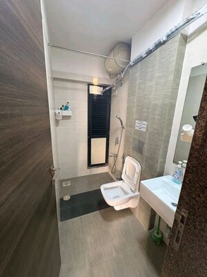 Bathroom in 1 BHK Apartment at Agarwal Krish Garden, Nalasopara West – for Sale