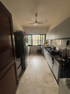 Kitchen in 3 BHK Apartment at Sterling Seaface, Worli – for Rent
