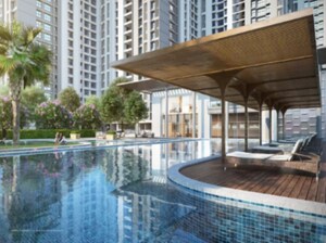 Swimming Pool in 1 BHK Apartment at Godrej Nirvaan, Themghar – for Sale