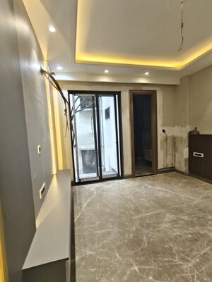 Building Lobby in 3 BHK Builder Floor at Sushant Lok I – for Sale