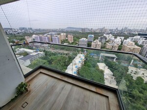 Balcony in 4 BHK Apartment at Rustomjee Paramount, Khar West – for Sale