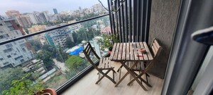 Balcony in 4 BHK Apartment at Rustomjee Paramount, Khar West – for Sale