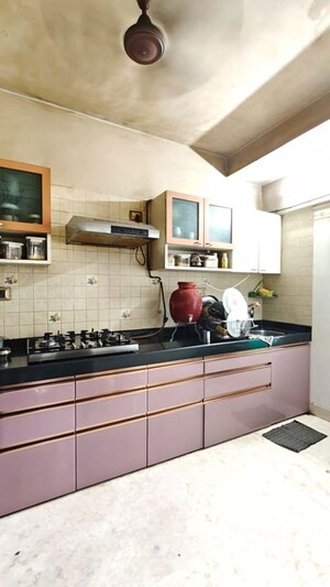 Kitchen in 2 BHK Apartment at Gokul Dham CHS, Goregaon East – for Rent