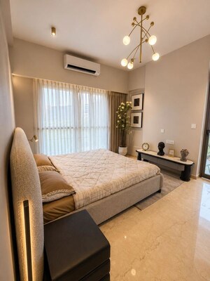Living Room in 3 BHK Apartment at Bandra Kurla Complex – for Sale