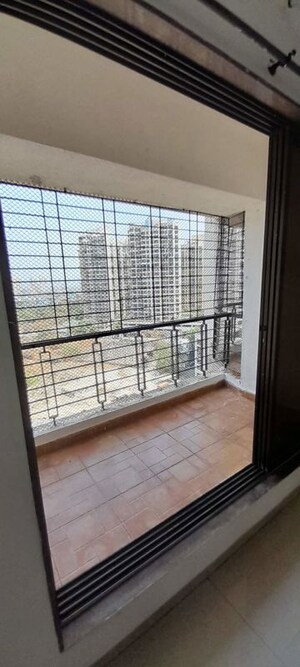 Balcony in 2 BHK Apartment at Trishul Patel Heights, Ghansoli – for Rent
