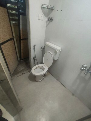 Bathroom in 2 BHK Apartment at Ram Pushpanjali Residency, Owale – for Rent