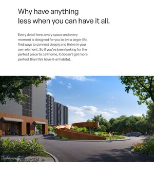 3 BHK Apartment – Exterior View View at Sai Meadows - for Sale