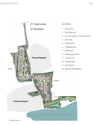3 BHK Apartment – Map Location View at Sai Meadows - for Sale