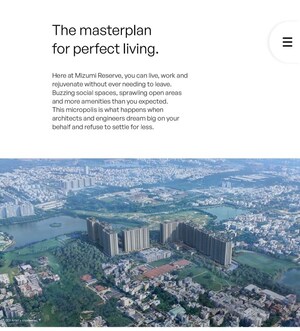 Swimming Pool in 3 BHK Apartment at Sai Meadows – for Sale