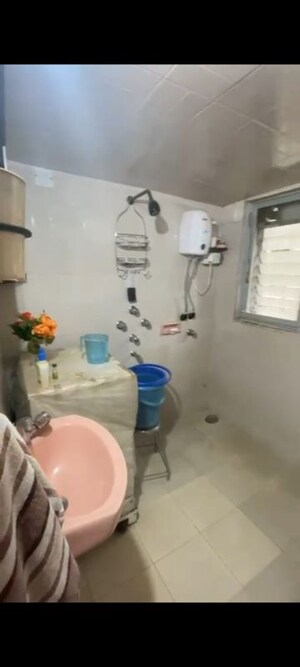 Bathroom in 1 BHK Apartment at Varsha Apartment Vile Parle, Vile Parle West – for Rent