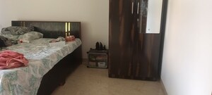 Master Bedroom in 2 BHK Apartment at Titanium Pyramid Icon, Ghansoli – for Rent