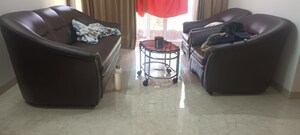 Living Room in 2 BHK Apartment at Titanium Pyramid Icon, Ghansoli – for Rent