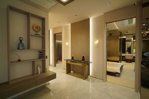Living Room in 3 BHK Apartment at Bandra Kurla Complex – for Sale