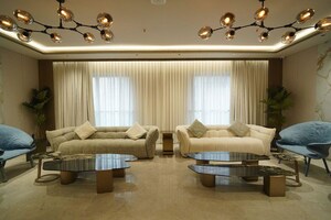 Living Room in 3 BHK Apartment at Bandra Kurla Complex – for Sale