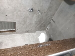 Bathroom in 2 BHK Apartment at Titanium Pyramid Icon, Ghansoli – for Sale