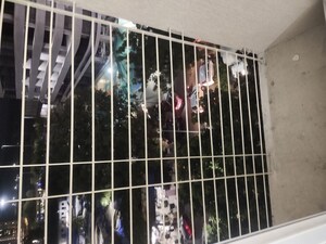 Balcony in 2 BHK Apartment at Titanium Pyramid Icon, Ghansoli – for Sale