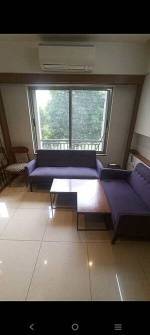 Living Room in 2 BHK Apartment at Goyal Aakash Residency, Khadia – for Rent