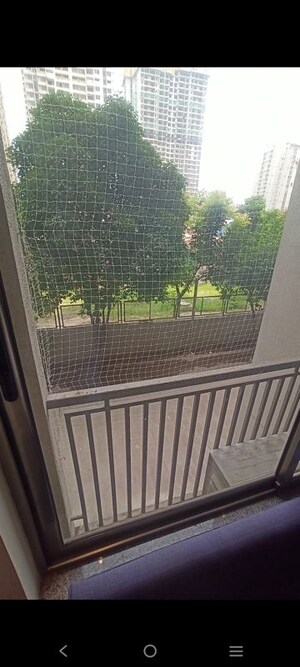 Balcony in 2 BHK Apartment at Goyal Aakash Residency, Khadia – for Rent