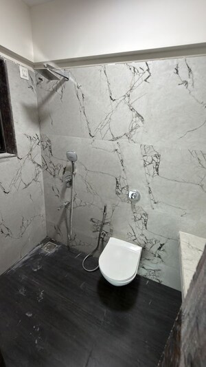 Bathroom in 1 BHK Apartment at Universal Garden I, Jogeshwari West – for Rent