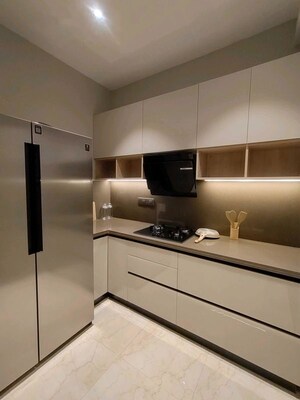 Kitchen in 3 BHK Apartment at Bandra Kurla Complex – for Sale