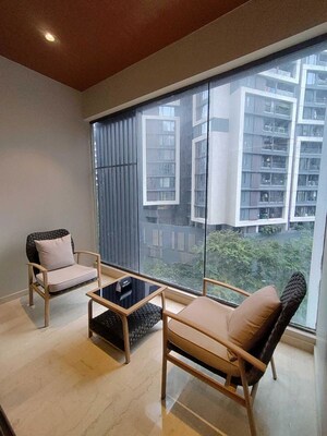 Living Room in 3 BHK Apartment at Bandra Kurla Complex – for Sale