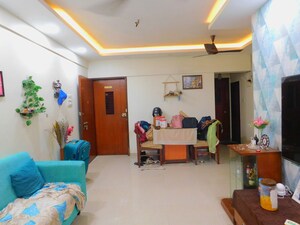 Living Room in 2 BHK Apartment at Bhoomi Park, Malad West – for Rent